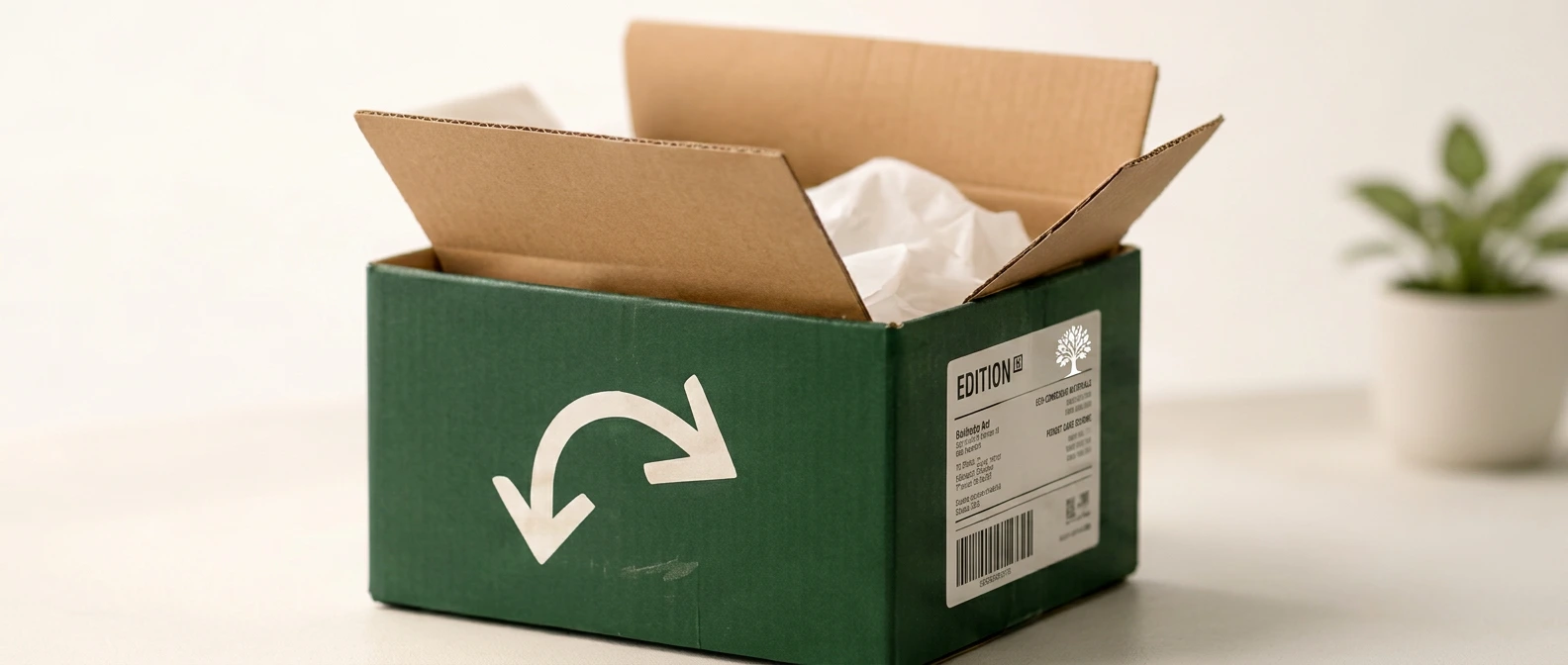 Open Vertex return box